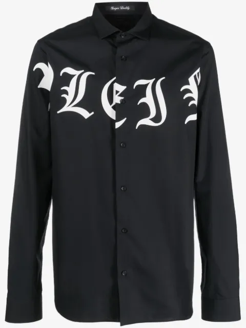 Philipp Plein Sugar Daddy logo-print shirt