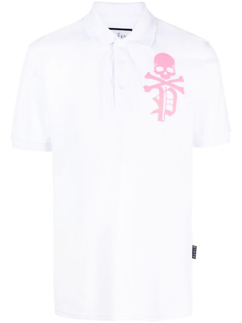 Philipp Plein Skull & Bones polo shirt Men