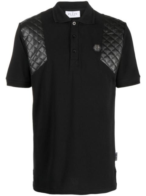 Philipp Plein Skull & Bones rhinestone-embellished polo shirt Men