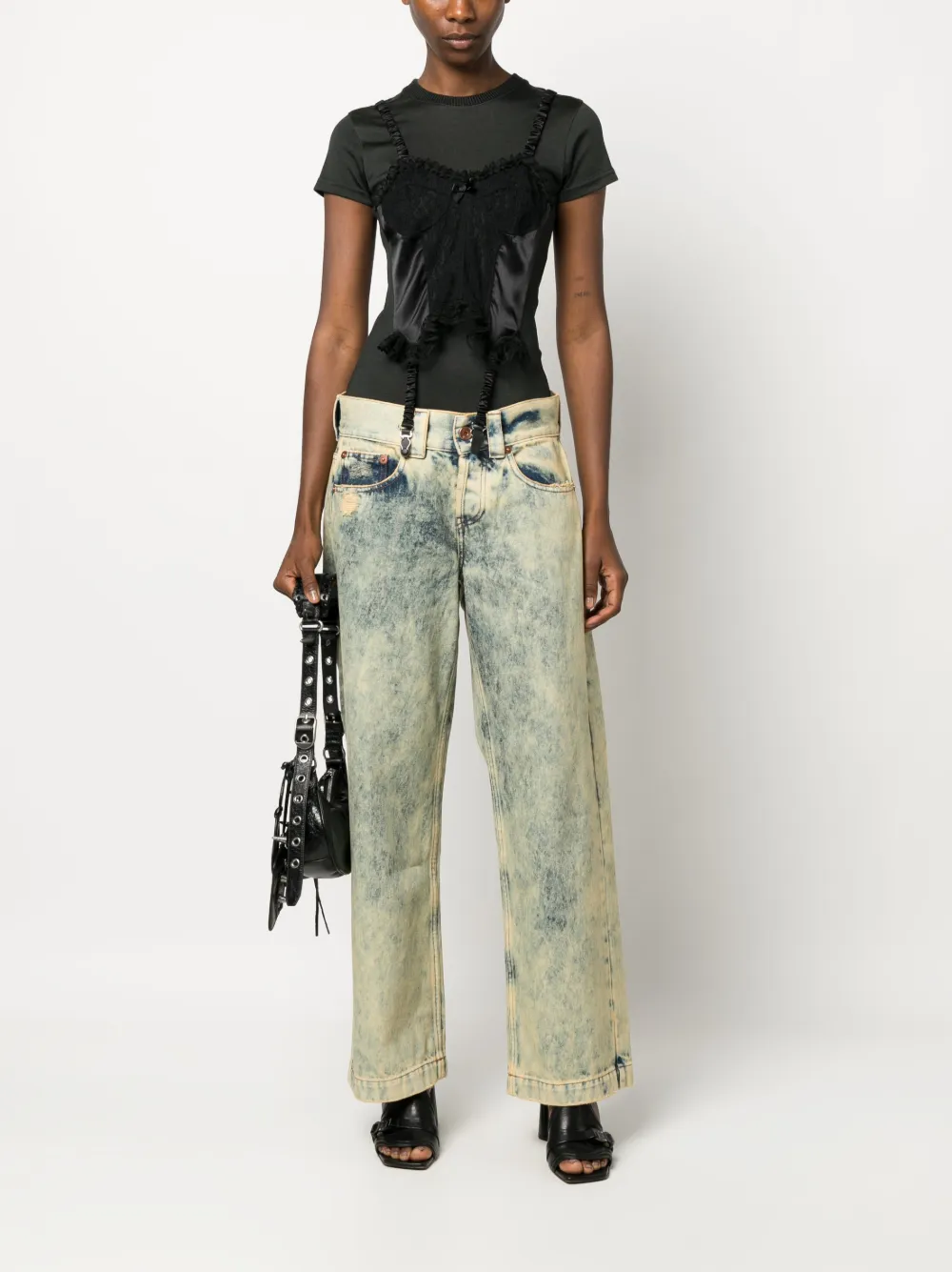 Vaquera Low waist jeans - Beige