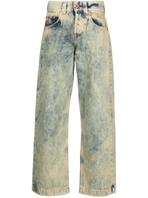 Vaquera - low-rise straight-leg jeans