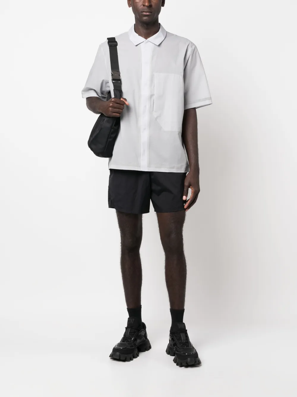 Veilance Demlos button-up overhemd - Grijs