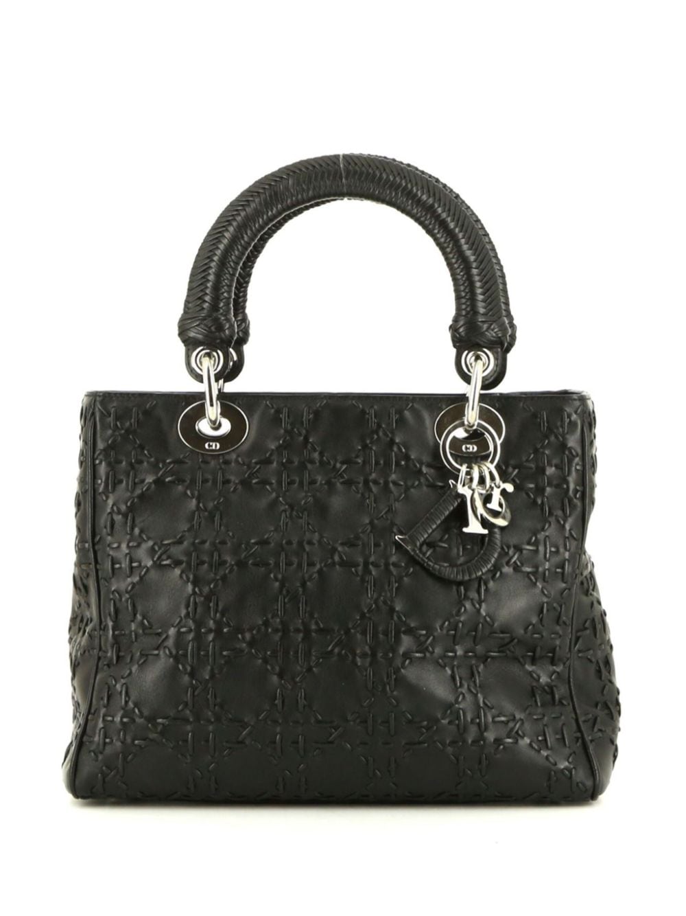 Pre-owned Dior 2010s Lady  Handbag In Black