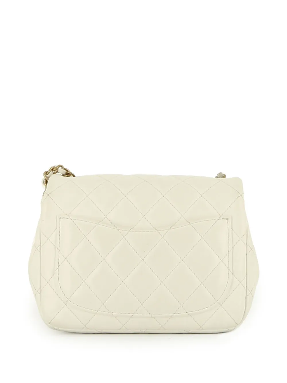 CHANEL Pre-Owned mini Classic Flap shoulder bag - Beige