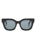 HUMA EYEWEAR Cami round-frame sunglasses - Black