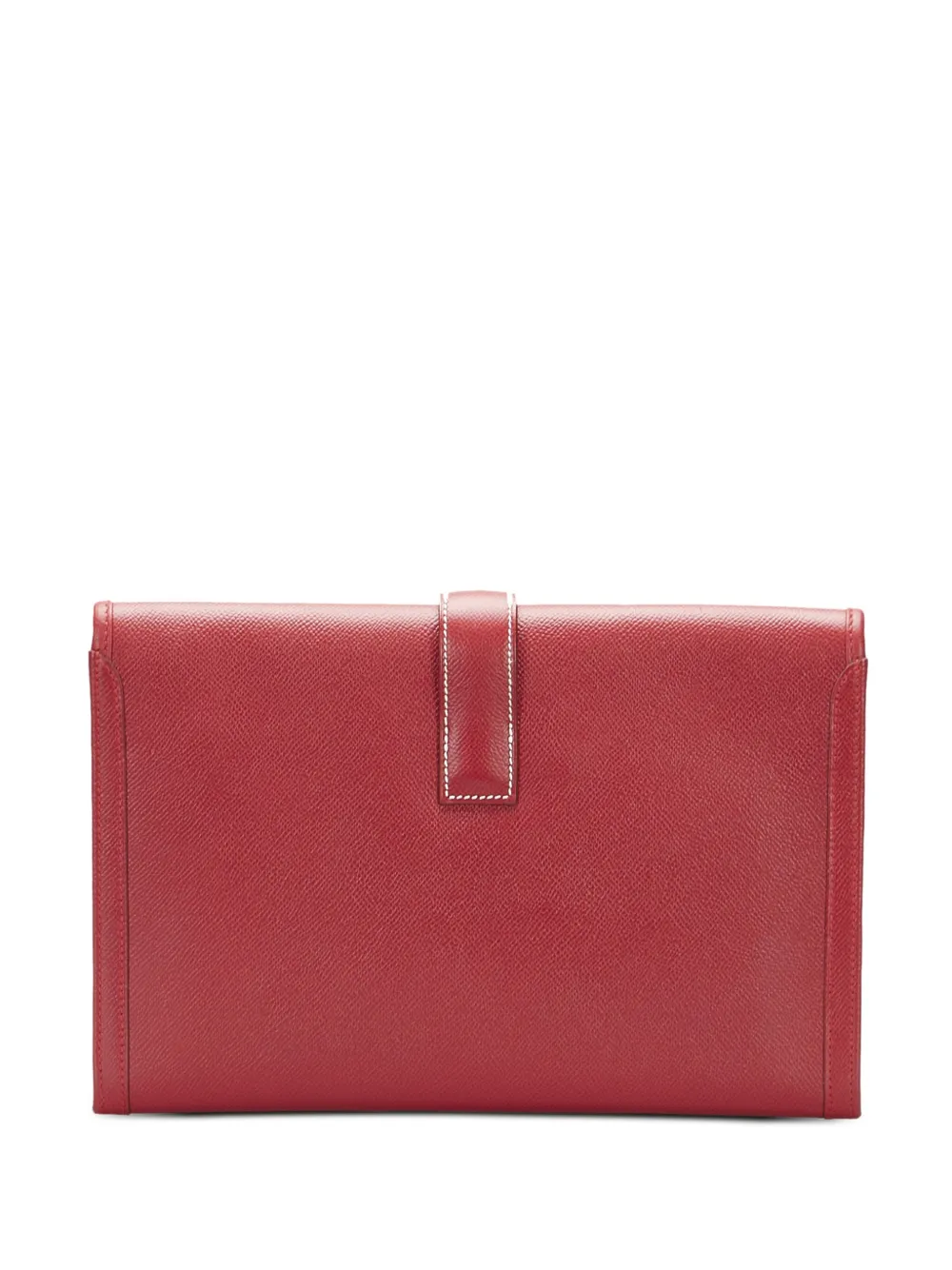 Hermès 1998 pre-owned Jige PM clutch bag - Rood