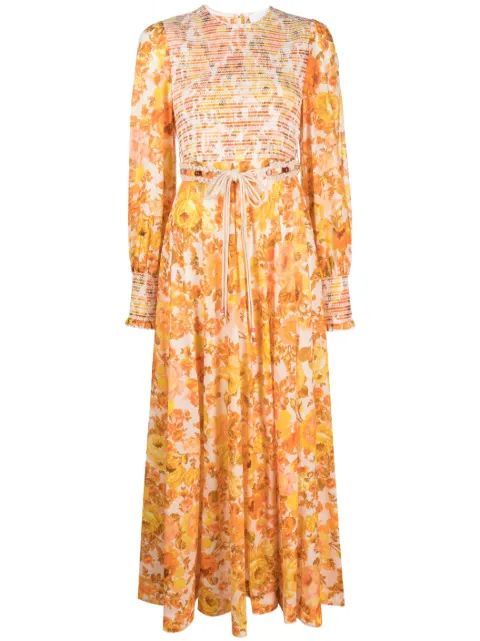 ZIMMERMANN - Raie floral-print midi dress