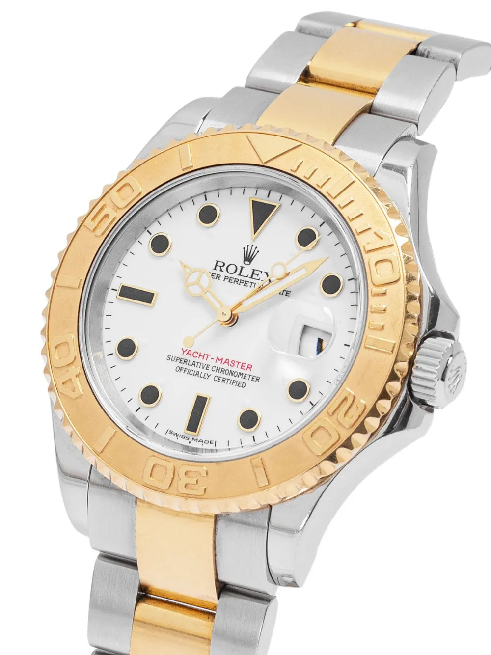 Rolex 2005 pre-owned Yacht-Master horloge - Wit