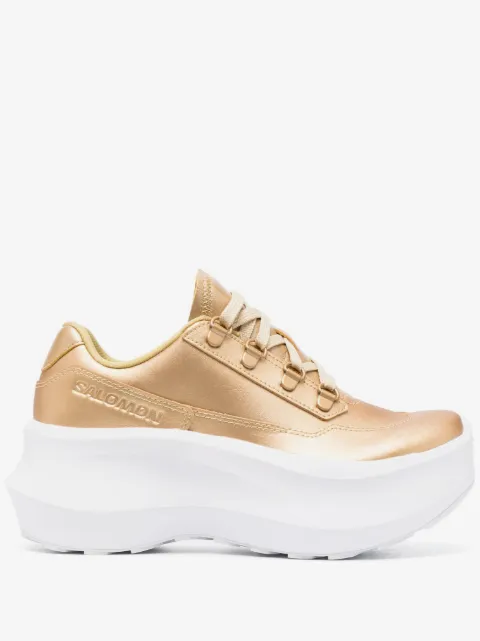 Comme Des Garçons tenis con plataforma de Comme des Garçons x Salomon