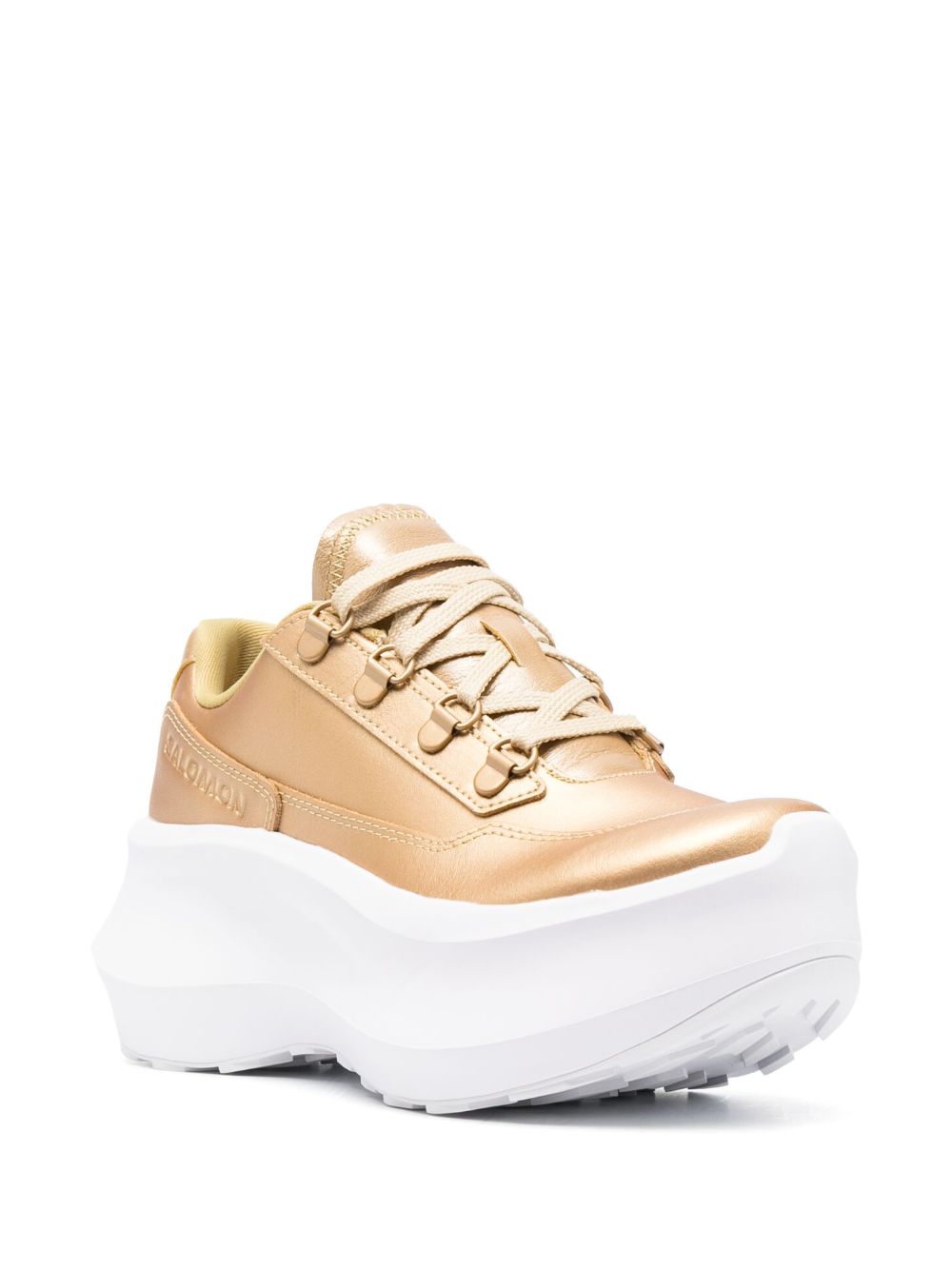 Comme Des Garçons x Salomon sneakers met plateauzool - Goud