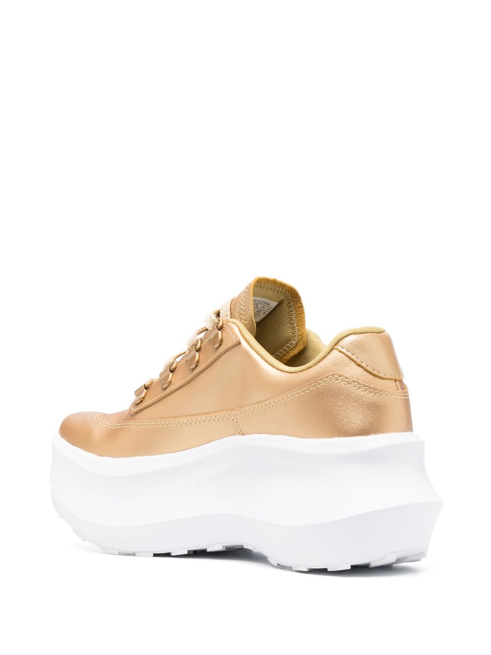 Comme Des Garçons x Salomon sneakers met plateauzool Goud