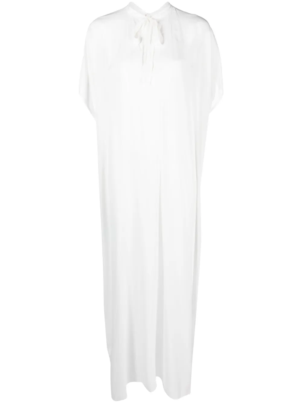 Fisico Pussy bow Kaftan Maxi Dress Farfetch fisico-pussy-bow-kaftan-maxi-dress-farfetch