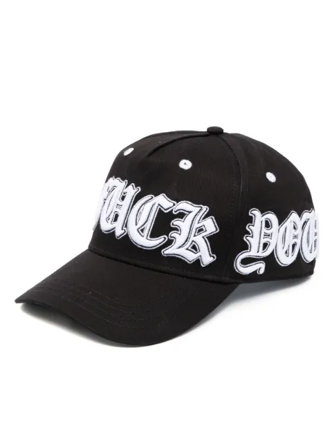Philipp Plein logo-print baseball cap Men