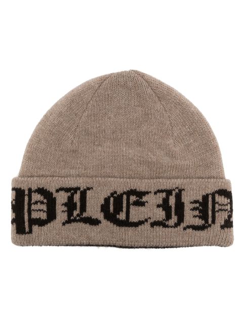 Philipp Plein Gothic Plein wool beanie Women