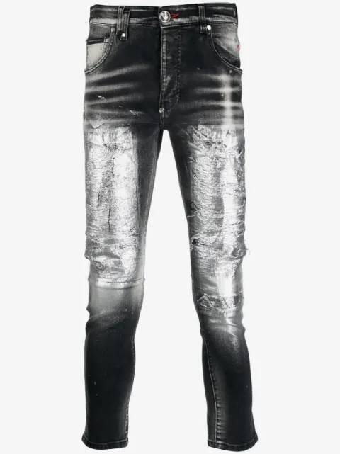 Philipp Plein mid-rise skinny jeans