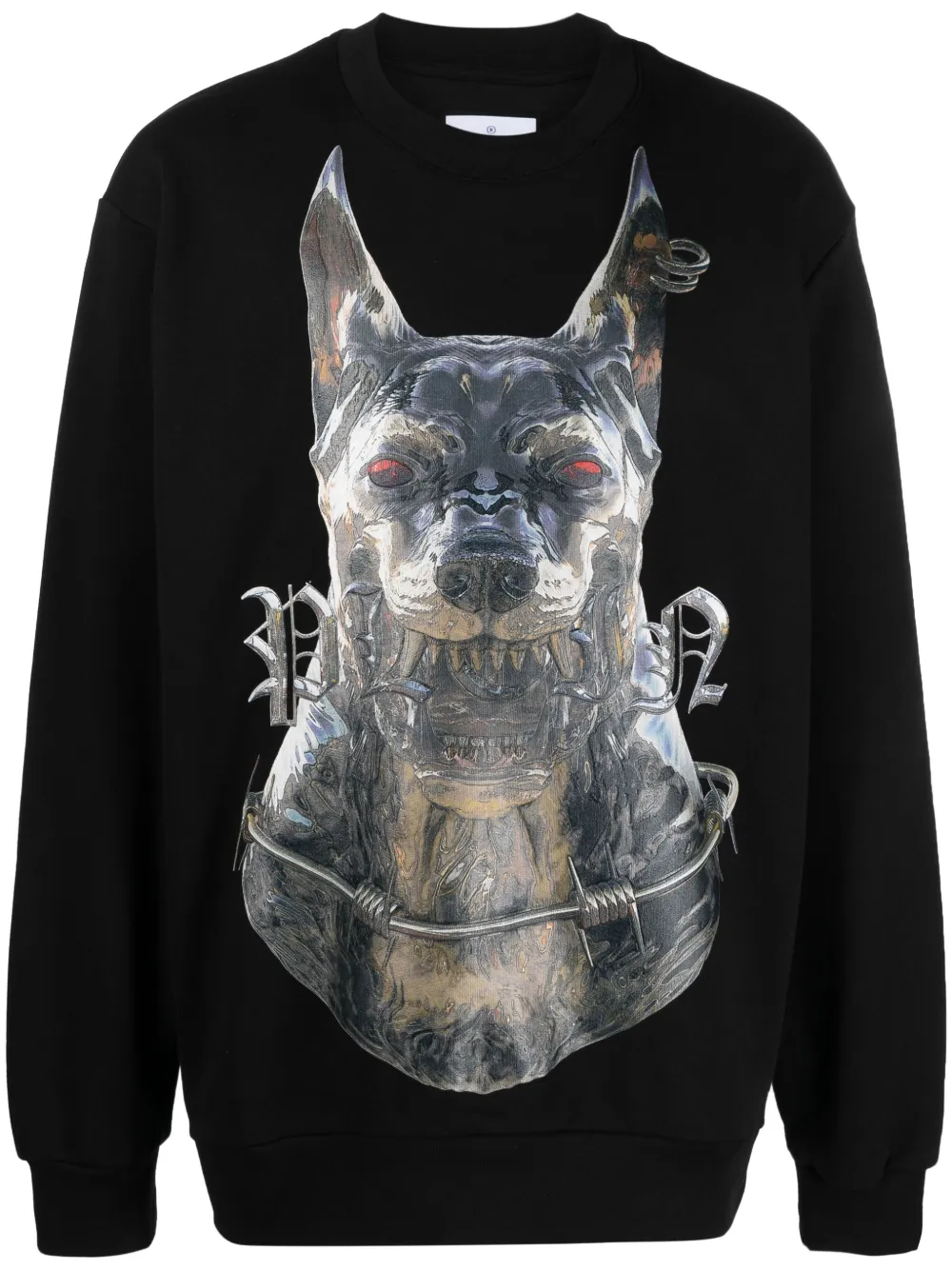 Marcelo burlon dog sweatshirt hotsell