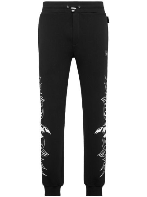 Philipp Plein Scorpion cotton track pants Men