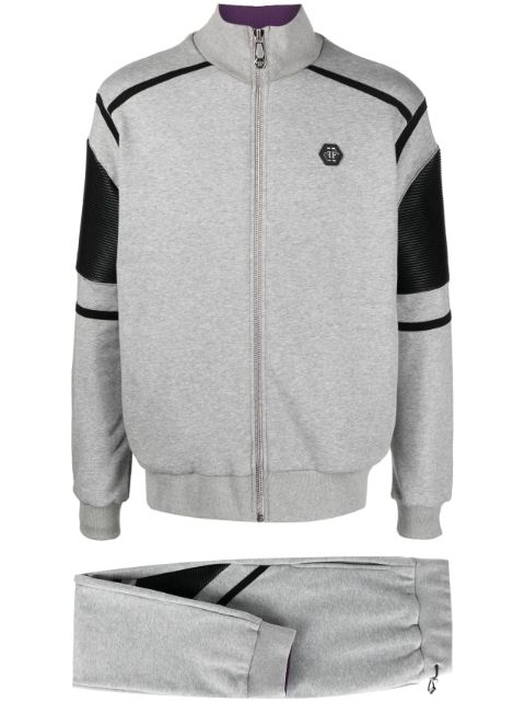 Philipp Plein Constructed cotton tracksuit (set of two) Men