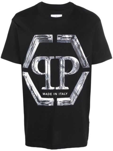 Philipp Plein SS PP Glass cotton T-shirt Men