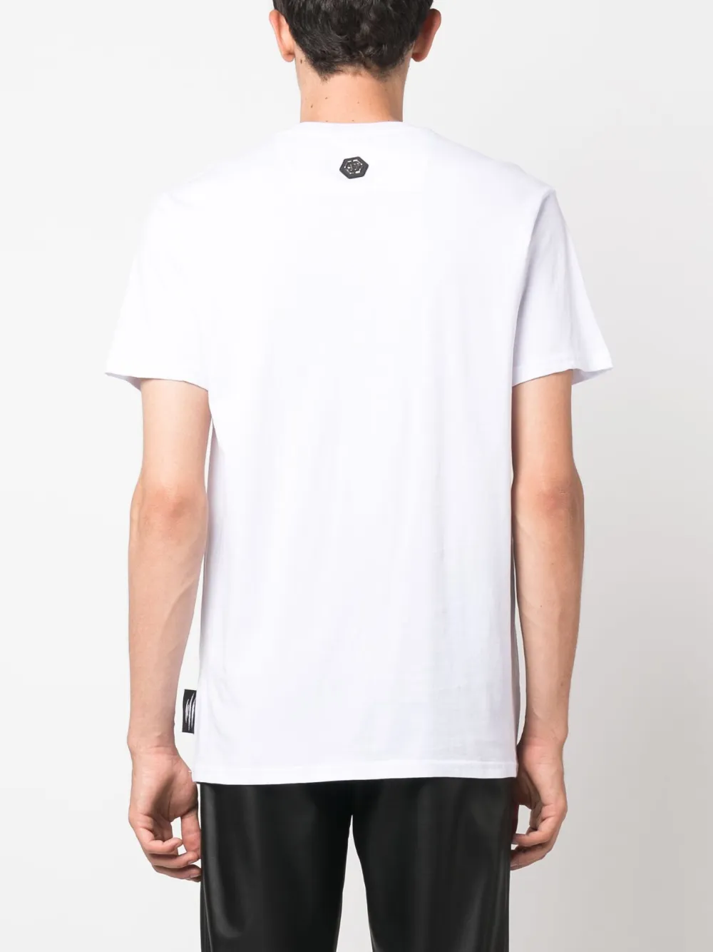 Philipp Plein T-shirt met logoprint Wit