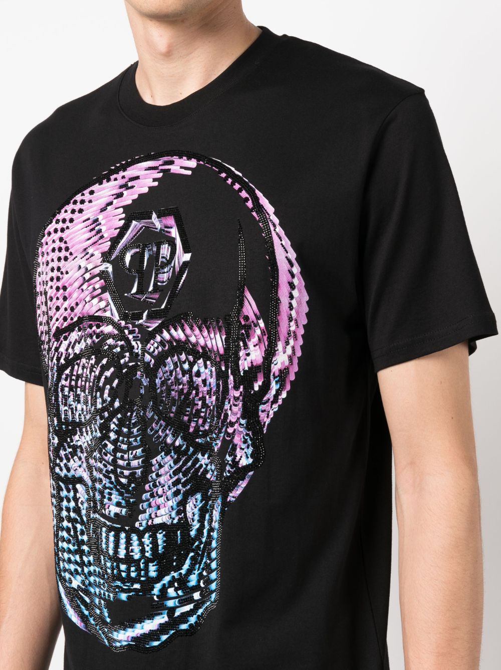 Philipp Plein skull-print crew-neck T-shirt Men