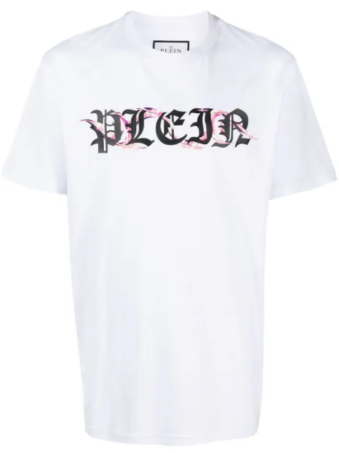 Philipp Plein logo-print cotton T-shirt