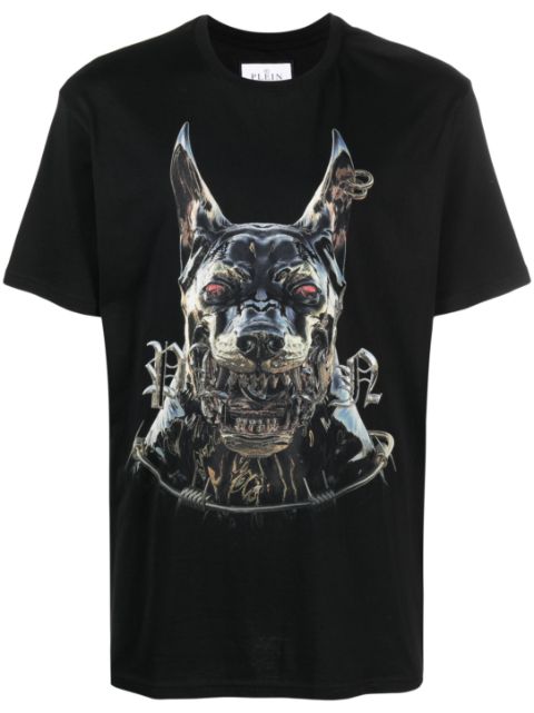 Philipp Plein SS Dog round-neck T-shirt Men