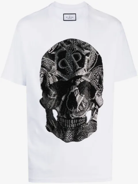 Philipp Plein SS Snake round-neck T-shirt