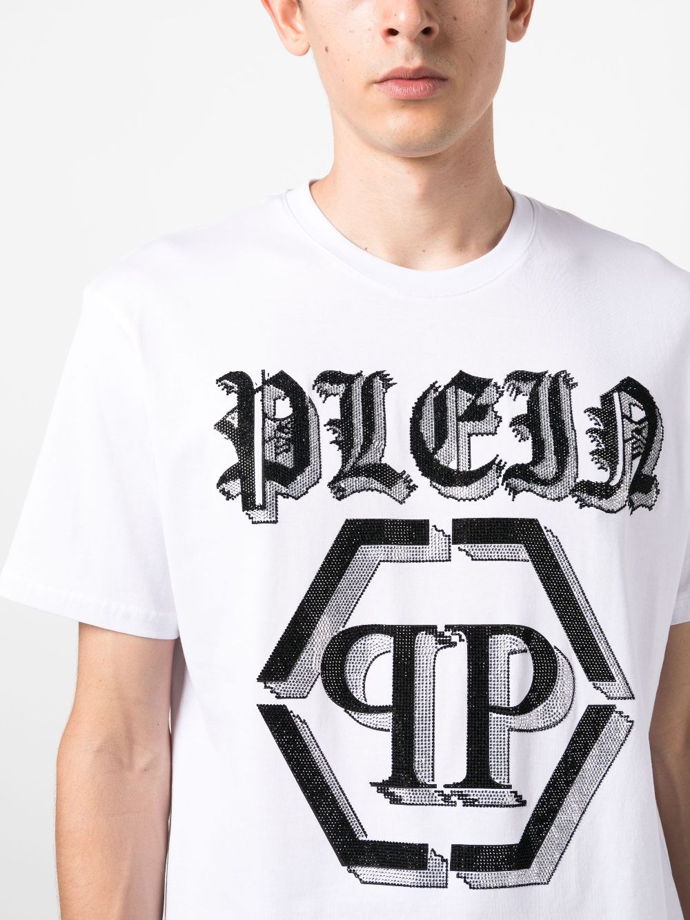 Philipp Plein SS Chrome round-neck T-shirt Men