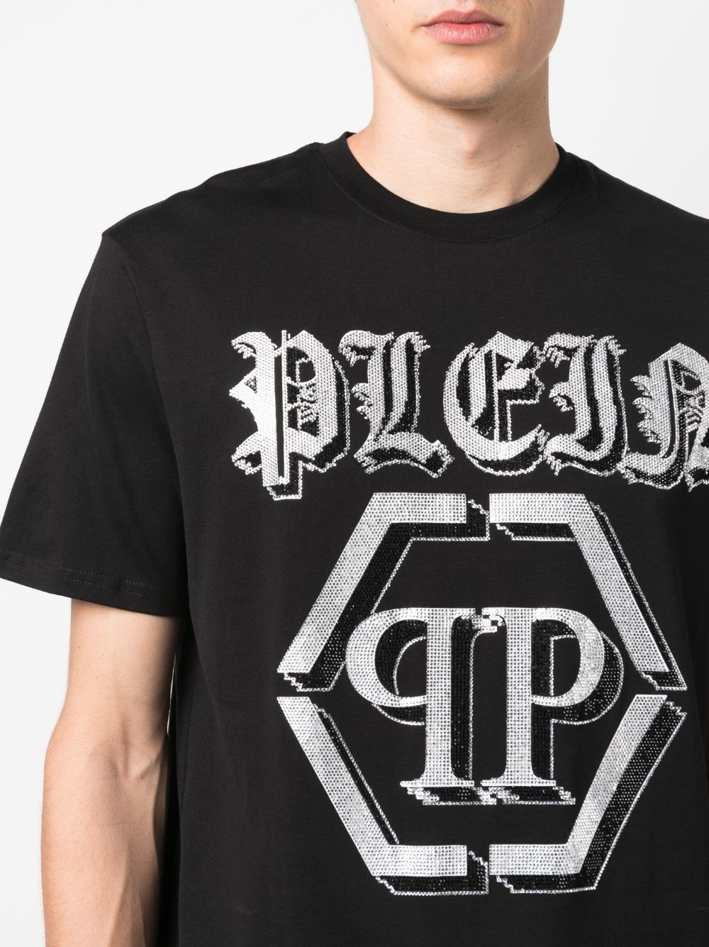 Philipp Plein SS Chrome round-neck T-shirt Men