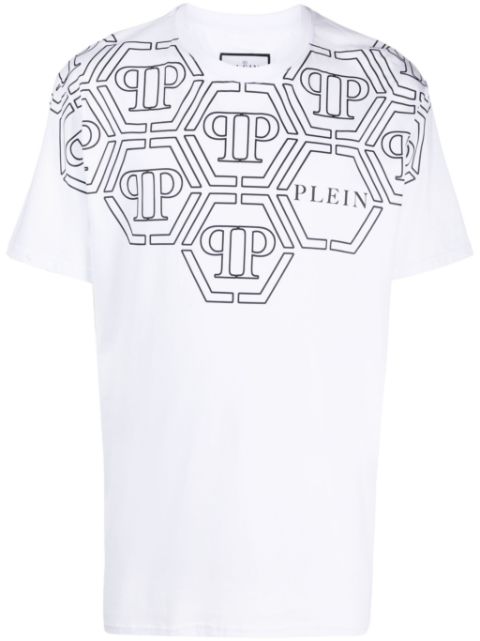 Philipp Plein SS Hexagon round-neck T-shirt Men