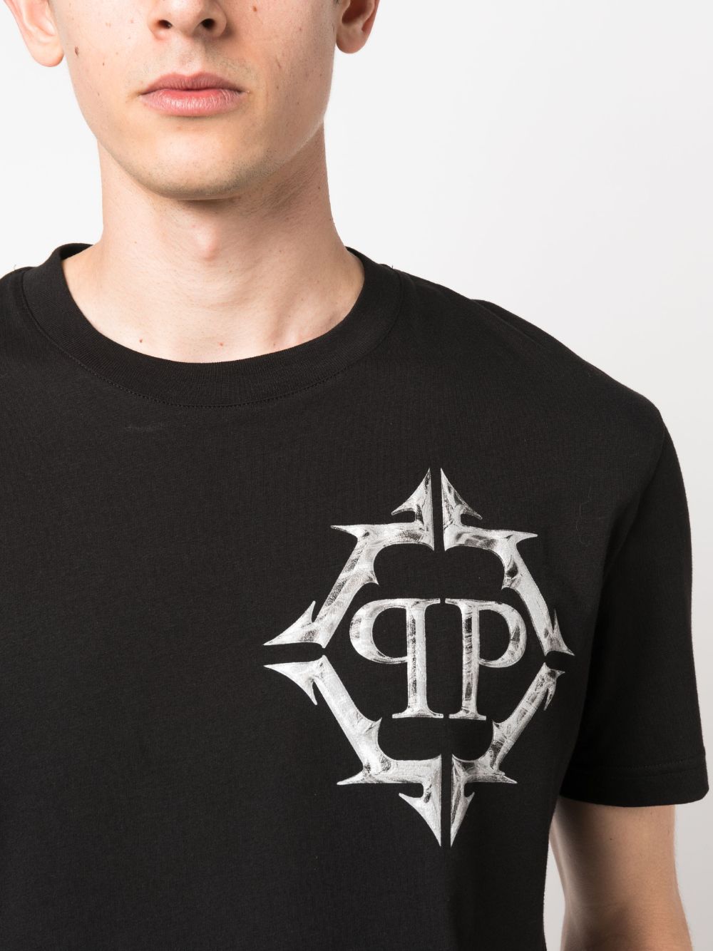 Philipp Plein SS Chrome round-neck T-shirt Men