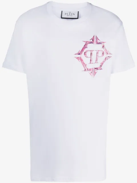 Philipp Plein logo-print cotton T-shirt