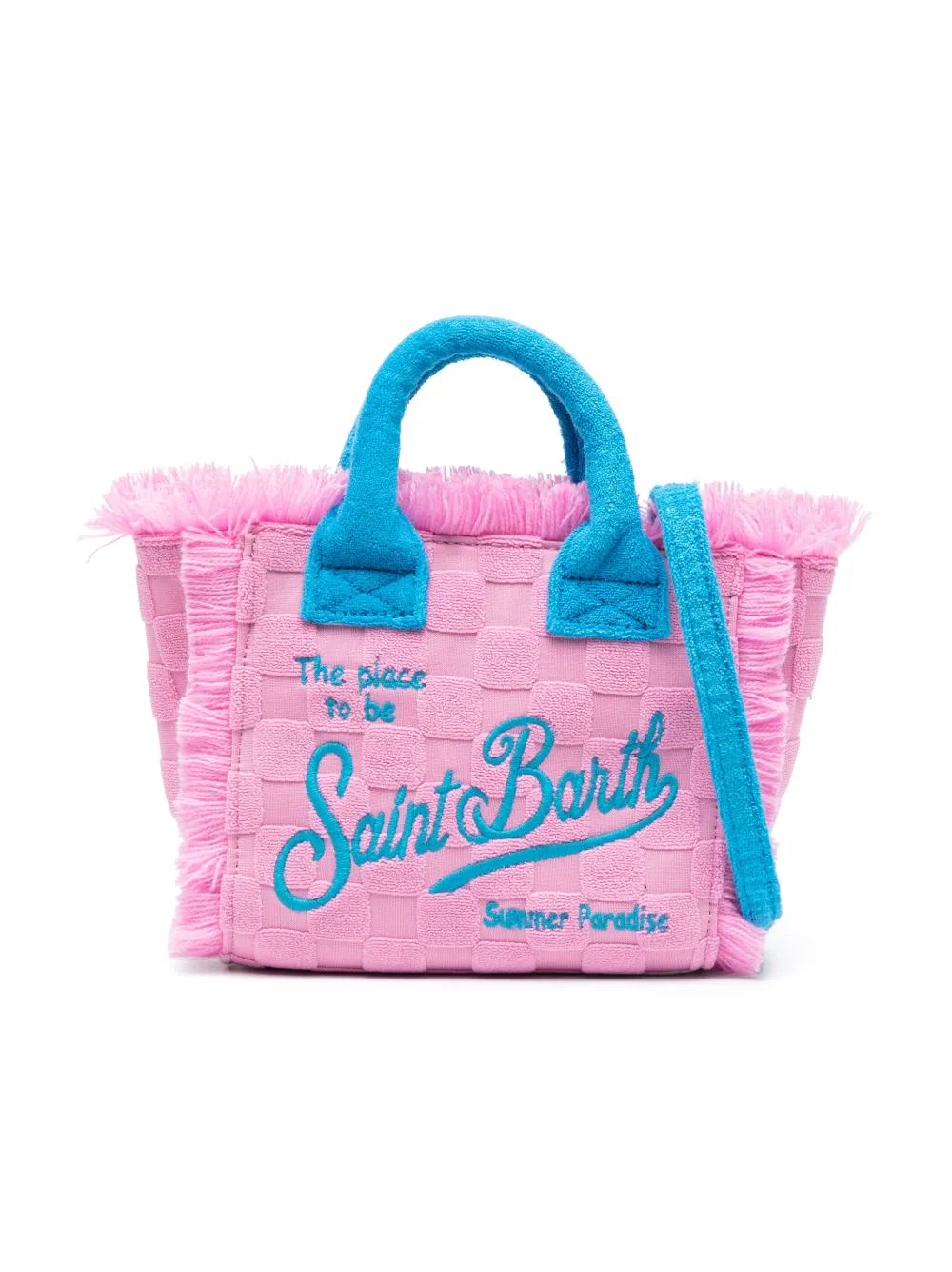 Mc2 Saint Barth Kids' Vanity Mini Shoulder Bag In Pink