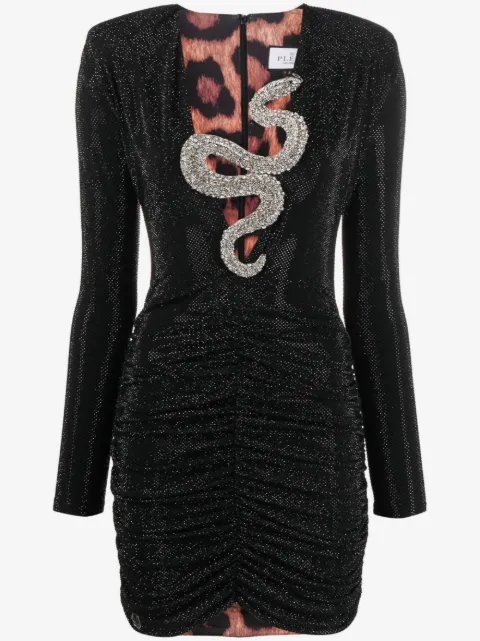 Philipp Plein short dress crystal