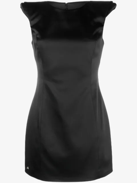 Philipp Plein Iconic Plein Kleid mit Satin-Finish