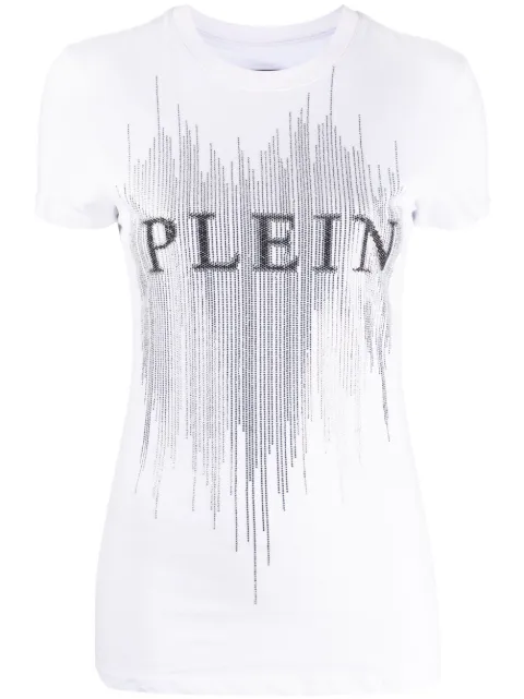Philipp Plein Sexy Pure Fit logo-appliqué T-shirt