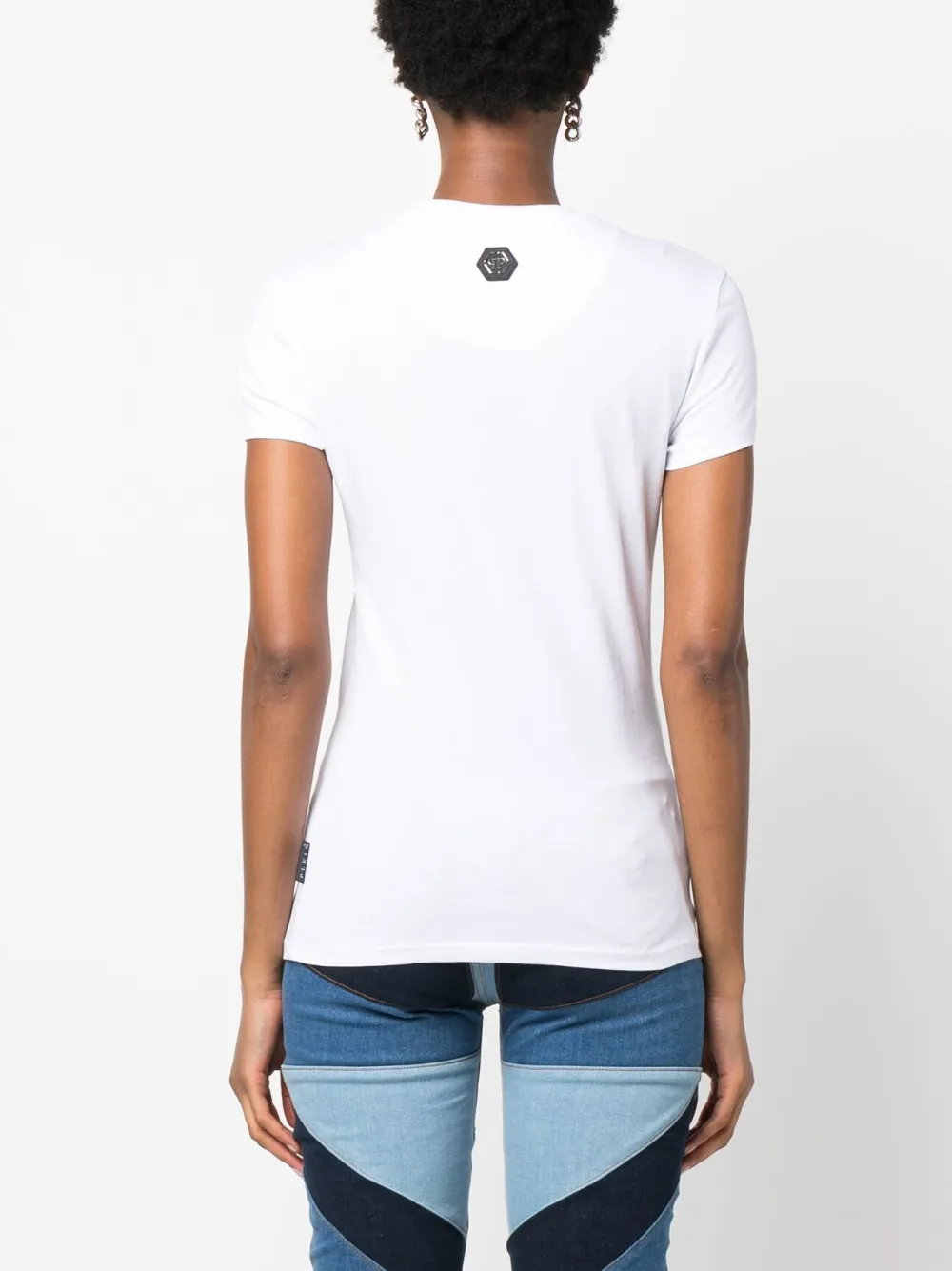 Philipp Plein T-shirt met print Wit