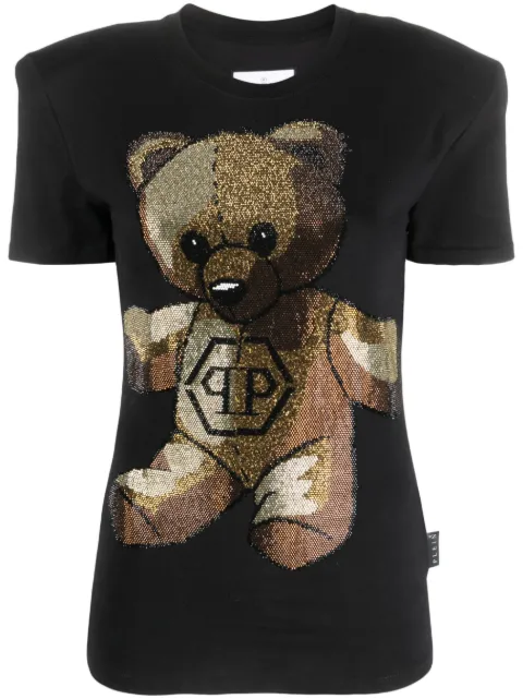 Philipp Plein Sexy Pure Fit crystal-embellished T-shirt