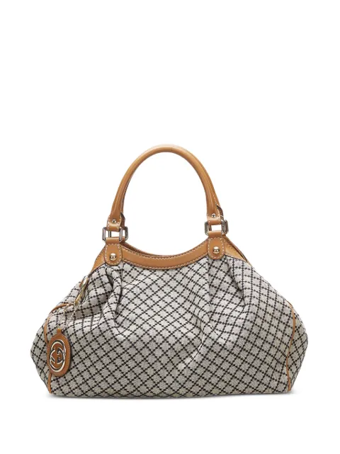 Gucci Pre-Owned Sukey Diamante canvas tote bag