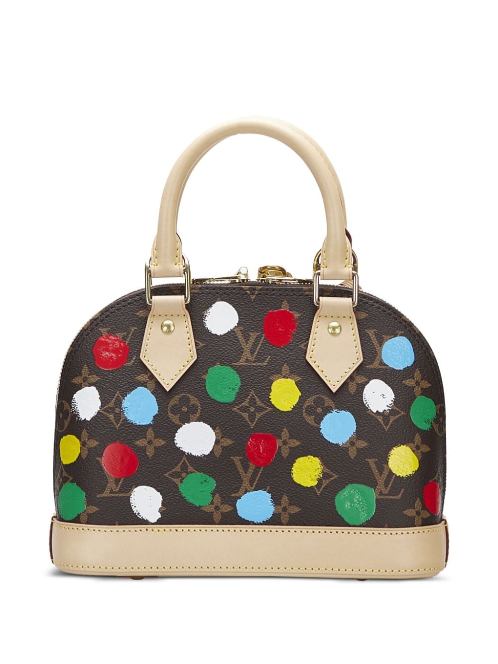 Louis Vuitton Louis Vuitton Monogram Yayoi Kusama Dots Alma BB - Bruin