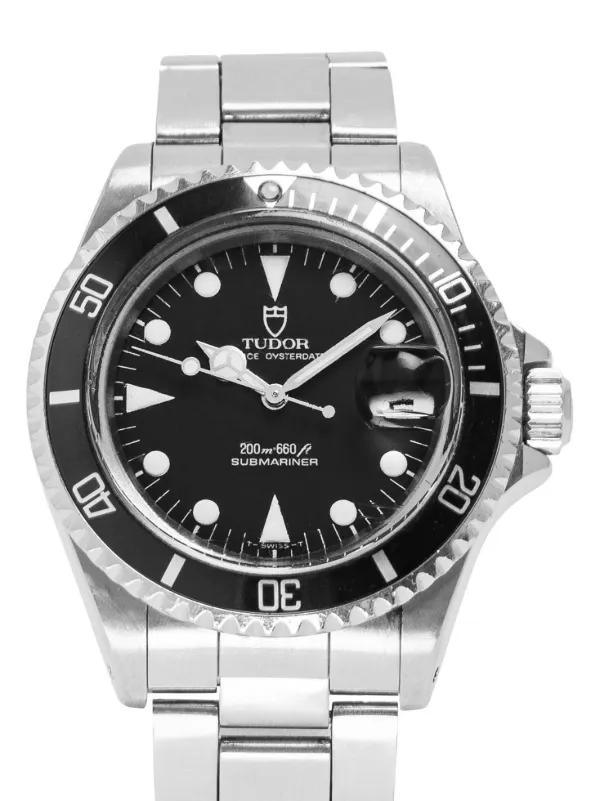 TUDOR 1993 pre-owned Prince Oysterdate Submariner 40mm | Black