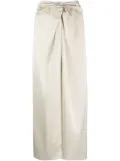 Nanushka Heida satin maxi skirt - Green