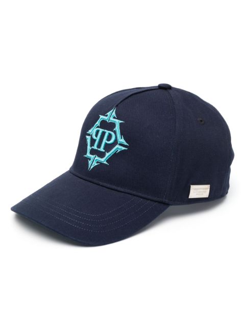 Philipp Plein Hexagon-logo baseball cap Men