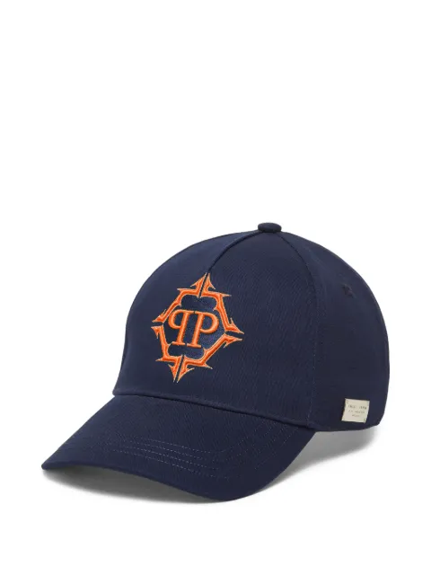 Philipp Plein Hexagon-logo baseball cap