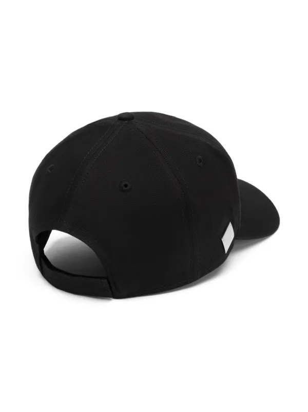 Philipp Plein ロゴプレート キャップ | ブラック | FARFETCH JP