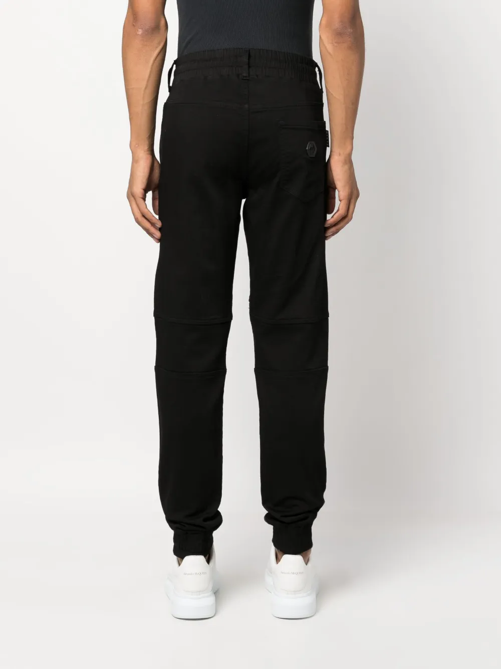 Philipp Plein Trainingsbroek met vlakken Zwart