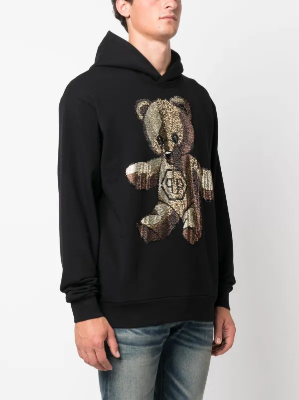 Philipp plein bear on sale hoodie
