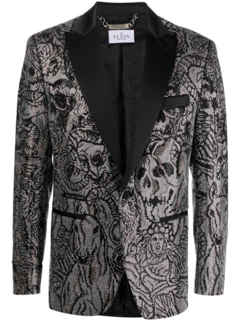 Philipp Plein Lord Fit Tattoo blazer Men