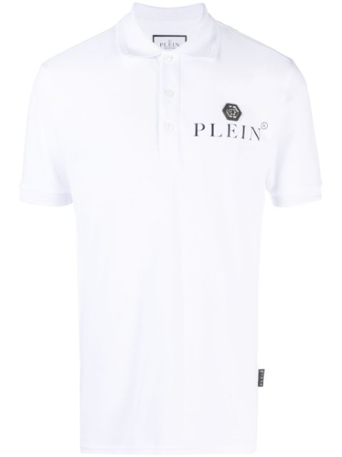 Philipp Plein Iconic pique cotton polo shirt Men